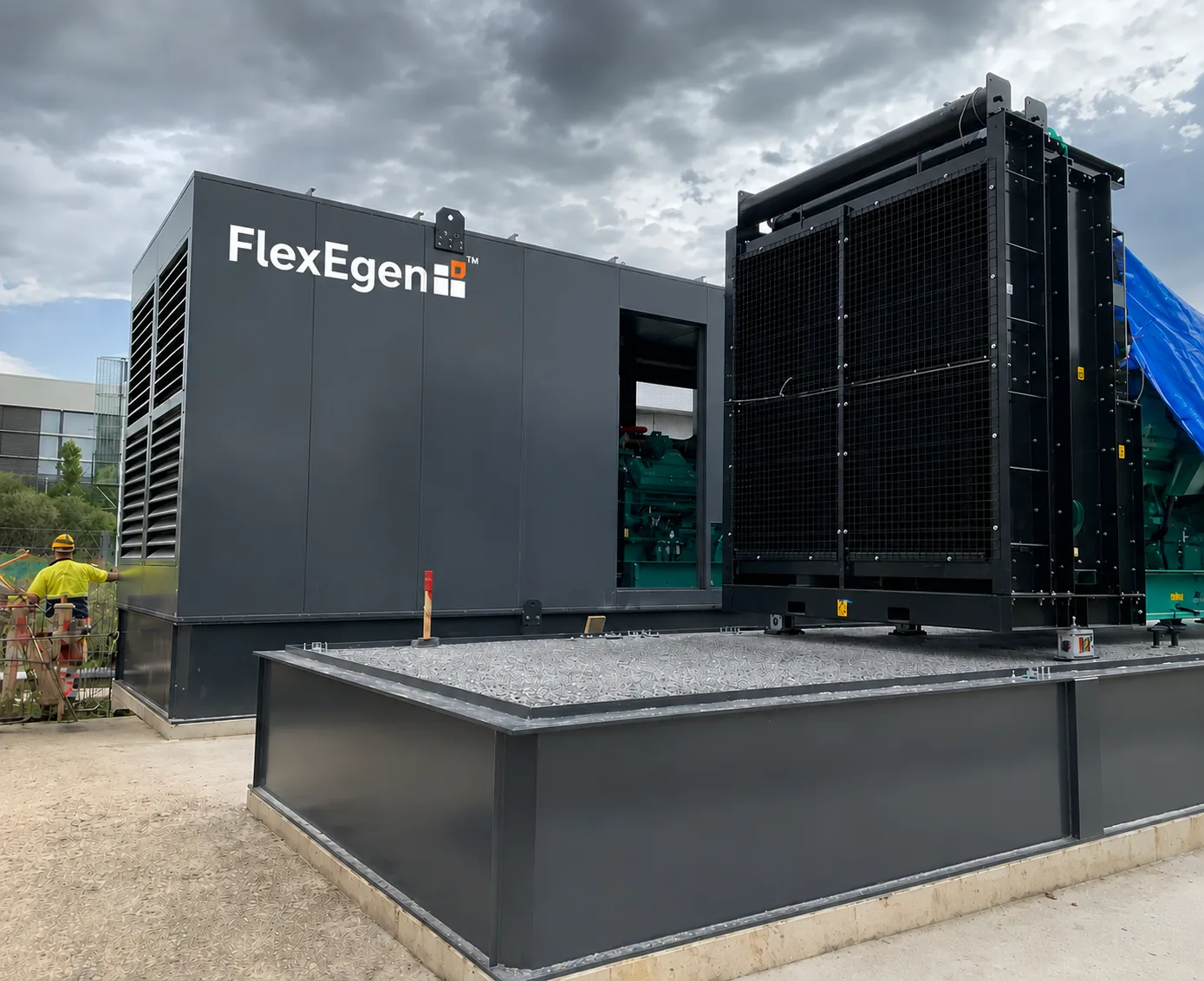 Site-ready acoustic enclosure